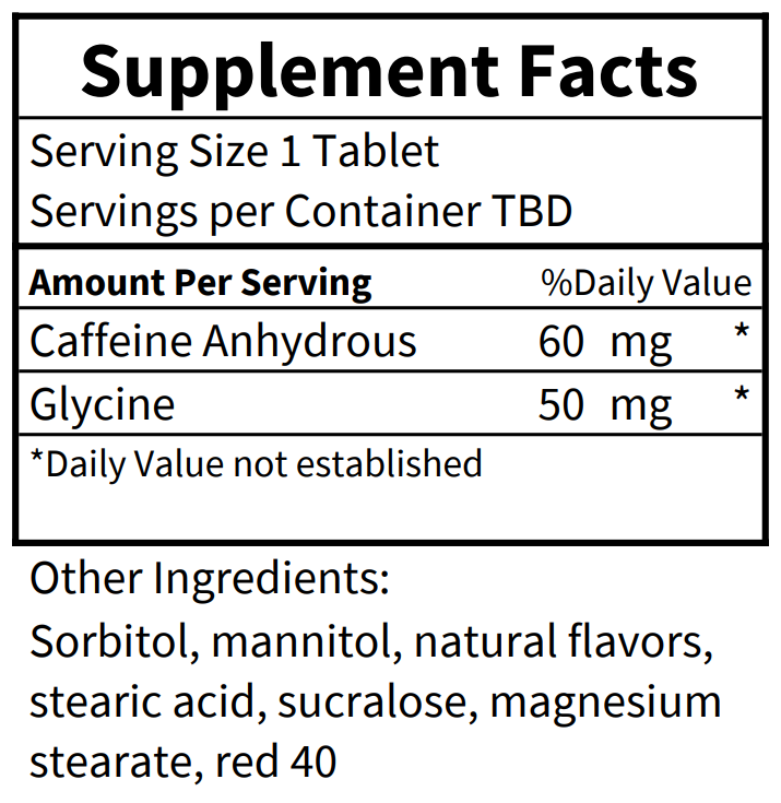Cinnamon Caffeinated Mints - 60mg Caffeine