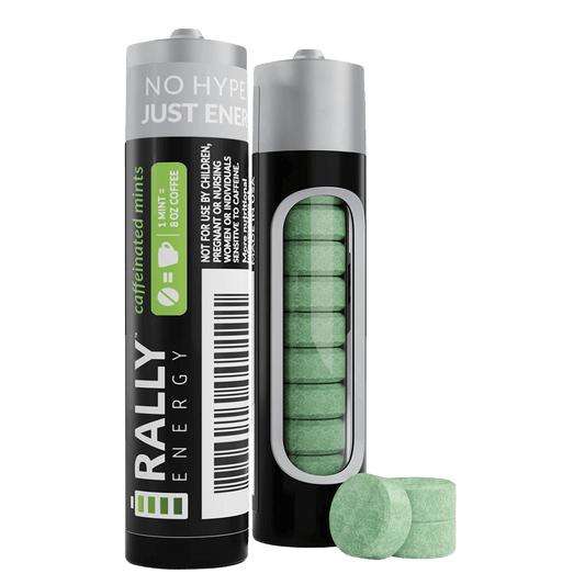 Peppermint Caffeinated Mints - 60mg Caffeine